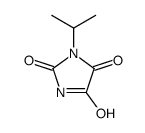 1-异丙基咪唑啉-2,4,5-三酮结构式