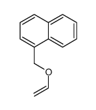 1-(ethenoxymethyl)naphthalene Structure