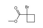 Methyl 1-Bromocyclobutanecarboxylate Structure