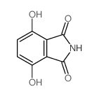 3,6-二羟基苯二甲酰亚胺结构式