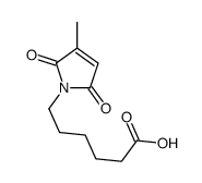 6-(3-methyl-2,5-dioxopyrrol-1-yl)hexanoic acid结构式
