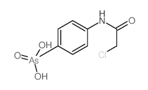 Arsonic acid,[4-[(chloroacetyl)amino]phenyl]- (9CI)结构式