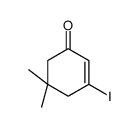 3-iodo-5,5-dimethylcyclohex-2-en-1-one结构式