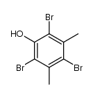 2,4,6-tribromo-3,5-dimethylphenol结构式