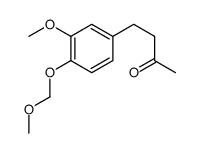 4-[3-methoxy-4-(methoxymethoxy)phenyl]butan-2-one Structure