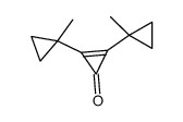 2,3-bis(1-methylcyclopropyl)cycloprop-2-en-1-one Structure