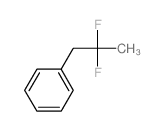 2,2-difluoropropylbenzene结构式