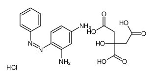 Chrysoidine hydrochloride citrate结构式