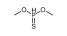 Phosphonothioic acid, O, O- dimethyl ester Structure