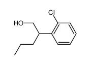 2-(2-Chloro-phenyl)-pentan-1-ol Structure