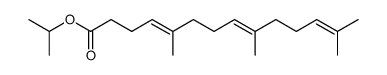 Δ4,8-trans-Farnesylessigsaeure-i-propylester结构式