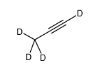 Methylacetylene-d4 Structure
