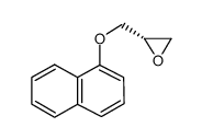 S-(+)-α-萘基缩水甘油醚结构式