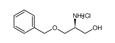 (S)-2-氨基-3-苄氧基-1-丙醇盐酸盐结构式