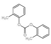 Carbonic acid,bis(2-methylphenyl) ester Structure