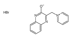 3-(pyridin-1-ium-1-ylmethyl)-1H-quinoxalin-2-one,bromide Structure