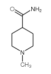 1-methylpiperidine-4-carboxamide Structure