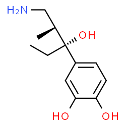 1,2-Benzenediol, 4-[(1R,2R)-3-amino-1-ethyl-1-hydroxy-2-methylpropyl]- (9CI)结构式