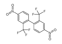 4-nitro-1-[4-nitro-2-(trifluoromethyl)phenyl]-2-(trifluoromethyl)benzene structure