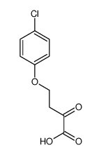 4-(4-chlorophenoxy)-2-oxobutanoic acid Structure