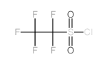 Ethanesulfonylchloride, 1,1,2,2,2-pentafluoro-结构式