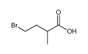 4-bromo-2-methylbutanoic acid结构式