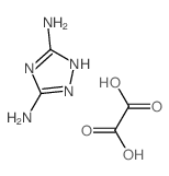 oxalic acid; 1H-1,2,4-triazole-3,5-diamine Structure