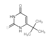6-(叔丁基)-2-硫氧代-2,3-二氢-4(1h)-嘧啶酮结构式