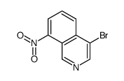 4-bromo-8-nitroisoquinoline Structure