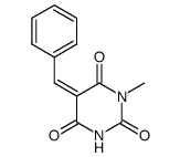 5-benzylidene-1-methyl-pyrimidine-2,4,6-trione Structure