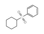 Benzene,(cyclohexylsulfonyl)-结构式