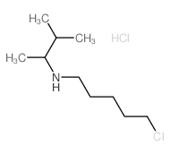 1-Pentanamine,5-chloro-N-(1,2-dimethylpropyl)-, hydrochloride (1:1) Structure