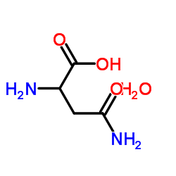 2,4-二氨基-4-氧代丁酸水合物结构式