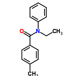 N-Ethyl-4-Methy-N-phenyllbenzamide结构式