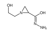 2-Aziridinecarboxylicacid,1-(2-hydroxyethyl)-,hydrazide(9CI)结构式