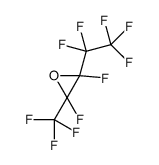 2,3-difluoro-2-(1,1,2,2,2-pentafluoroethyl)-3-(trifluoromethyl)oxirane结构式