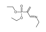 2-diethoxyphosphoryl-N-ethylprop-2-en-1-imine结构式