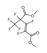 dimethyl trans-perfluoro-(4-methyl-2-pentene)dioate Structure