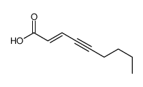 non-2-en-4-ynoic acid Structure