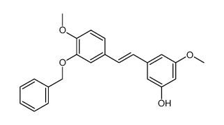 3'-benzyloxy-5-hydroxy-3,4'-dimethoxystilbene结构式