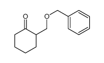 2-(phenylmethoxymethyl)cyclohexan-1-one Structure