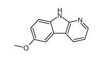 6-methoxy-9H-pyrido[2,3-b]indole Structure