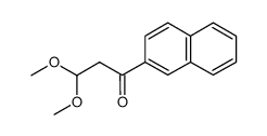 2-bromo-1,1-diethoxy-1-(6-methoxy-2-naphthyl)propane Structure