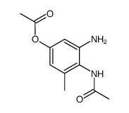 Acetamide, N-[4-(acetyloxy)-2-amino-6-methylphenyl]- (9CI) picture
