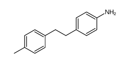 Benzenamine, 4-[2-(4-methylphenyl)ethyl] Structure