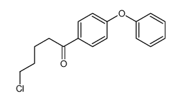 5-chloro-1-(4-phenoxyphenyl)pentan-1-one Structure