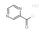 吡嗪-2-羰酰氯盐酸盐结构式