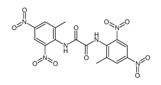 N,N'-bis-(2-methyl-4,6-dinitro-phenyl)-oxalamide结构式