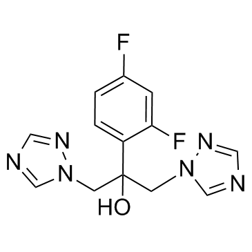 Fluconazole structure