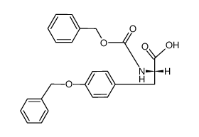 Nα-Benzyloxycarbonyl-O-benzyl-L-tyrosine结构式